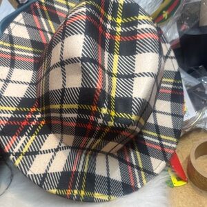 Plaid Fedora Hat